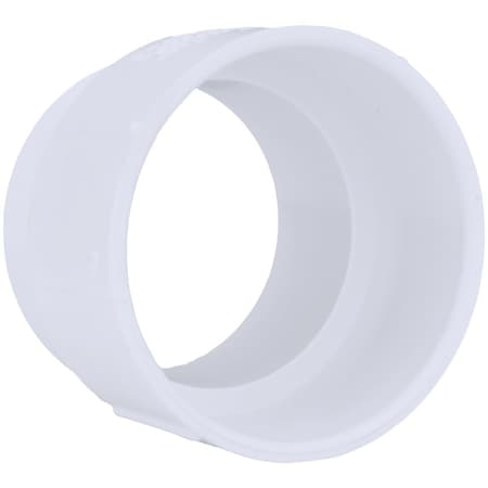 Charlotte Pipe And Foundry Reducing Schedule 40 4 in. S x 4 in. M.I.P. PVC Adapter PVC 02109 2000HA